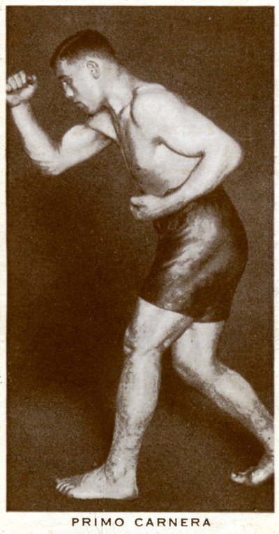 Primo Carnera, italialainen nyrkkeilijä, 1938 tekijältä Unbekannt