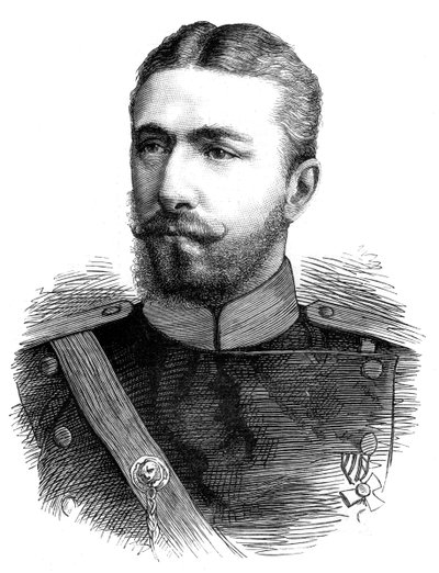 Battenbergin prinssi Aleksanteri, nykyajan Bulgarian ensimmäinen prinssi, 1800-luku tekijältä Unbekannt