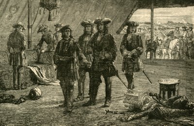 Prinssi Eugene voiton jälkeen turkkilaisista Belgradissa, 1717, 1890. tekijältä Unbekannt