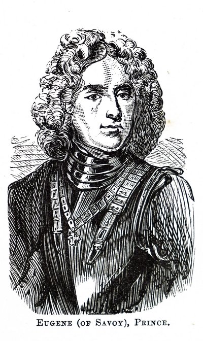 Prinssi Eugene of Savoy. tekijältä Unbekannt