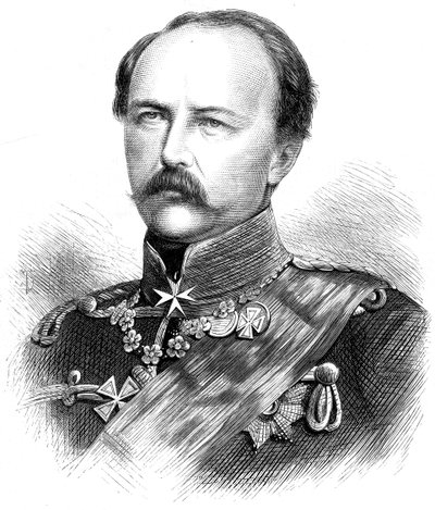 Preussin prinssi Frederick Charles Nikolaus 1828-1885, 1870 tekijältä Unbekannt