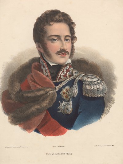 Prinssi Józef Poniatowski, 1835 tekijältä Unbekannt