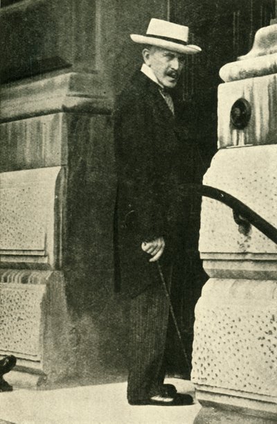 Prinssi Lichnowsky ulkoministeriössä Lontoossa, 1914, 1920. tekijältä Unbekannt