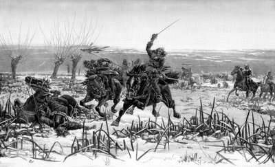Prinssi Rupert Edgehillin taistelussa, 1642 1887 tekijältä Unbekannt