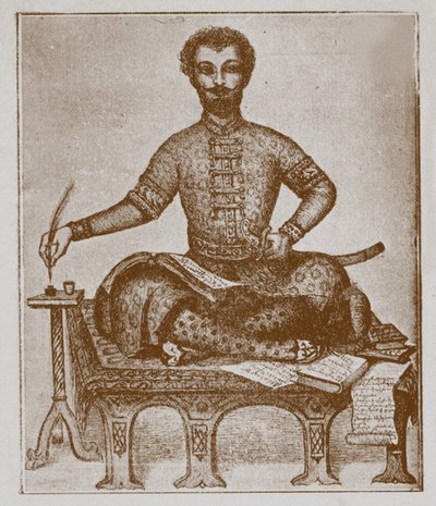 Kartlin prinssi Vakhushti 1696-1757 tekijältä Unbekannt