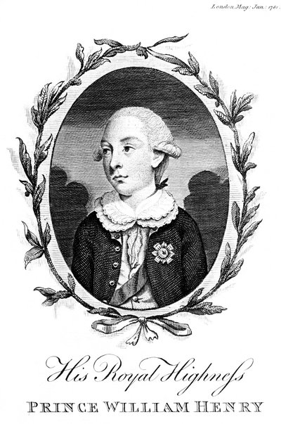 Prinssi William Henry, George III:n kolmas poika, 1781 tekijältä Unbekannt