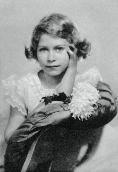 Prinsessa Elizabeth yhdeksänvuotias, 1935, 1937 tekijältä Unbekannt