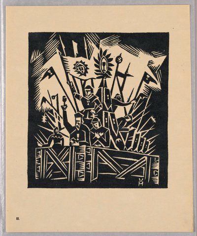 Print, Husite, Plate III, Sest Dob Nashi Historie Portfolio tekijältä Unbekannt