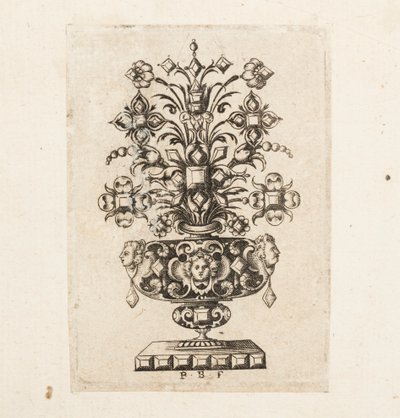 Tulosta, levy Omnia Condado Docilitas Solertia Vincit (Sopeutuva asenne voittaa kaikki vaikeudet), ca. 1600 tekijältä Unbekannt