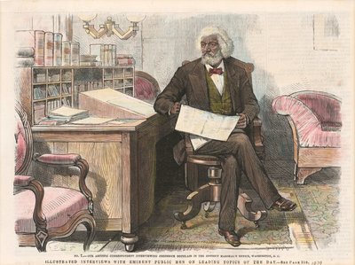 Frederick Douglassin vedos, n. 1879. tekijältä Unbekannt