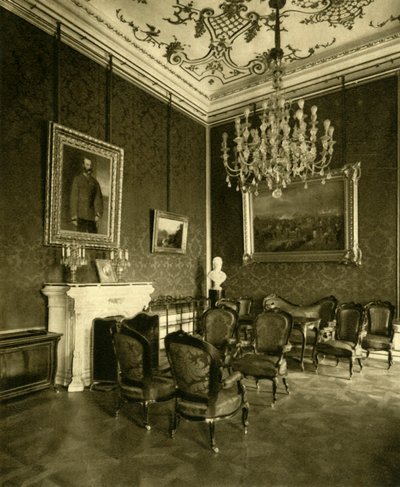 Keisari Franz Joseph I:n yksityinen toimisto Hofburgissa, Wienissä, Itävallassa, n. 1935. tekijältä Unbekannt