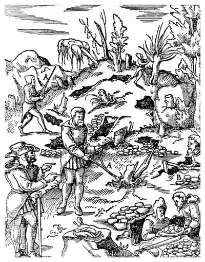 Metallien etsintä, 1556 1956 tekijältä Unbekannt
