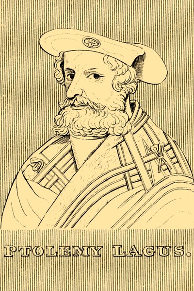Ptolemaios Lagus, n. 367-282 eKr., 1830. tekijältä Unbekannt