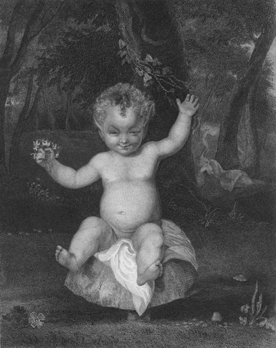 Kiekko, Kesäyön unelmasta, 1800-luku tekijältä Unbekannt