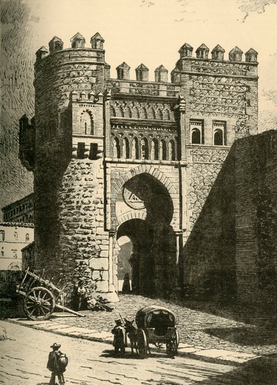 Puerta del Sol, Toledo, 1890. tekijältä Unbekannt