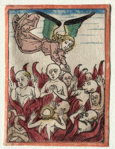 Kiirastuli, 1400-luku. tekijältä Unbekannt
