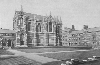 Quadrangle, Keble College, Oxford, 1904 tekijältä Unbekannt