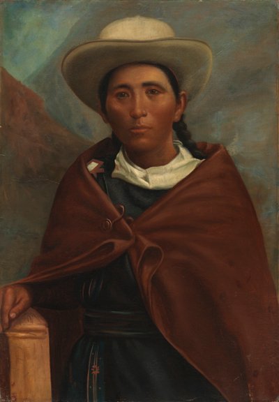 Quechua nainen, rub. 1890-1892. tekijältä Unbekannt