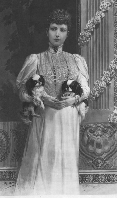 Kuningatar Alexandra, 1901. tekijältä Unbekannt