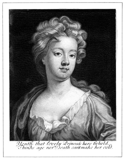Kuningatar Anna 1665-1714 tekijältä Unbekannt