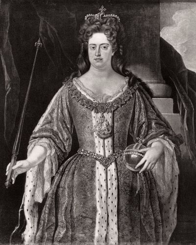 Kuningatar Anne, c1702 1906 tekijältä Unbekannt