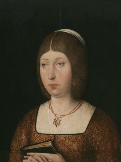 Kastilian kuningatar Isabella I, n. 1490 tekijältä Unbekannt