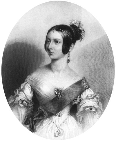 Kuningatar Victoria nuorena, 1830-luku tekijältä Unbekannt