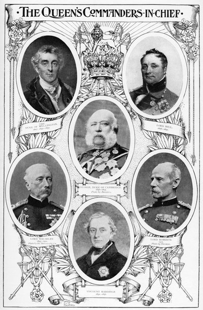 Kuningatar Victorian komentajat, 1901 tekijältä Unbekannt