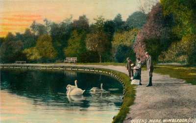 Queens Mere, Wimbledon, 1910 tekijältä Unbekannt