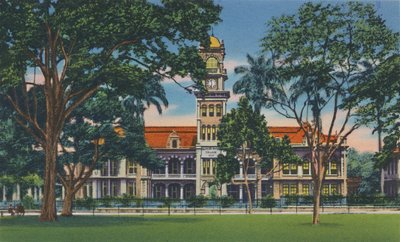 Queens Royal College, Trinidad, B.W.I., 1940-luku. tekijältä Unbekannt