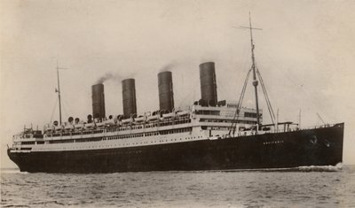 RMS Aquitania, c1930. tekijältä Unbekannt