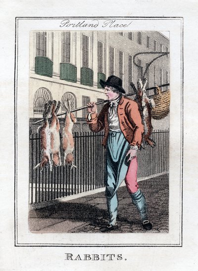 Kanit, Portland Place, Lontoo, 1805 tekijältä Unbekannt