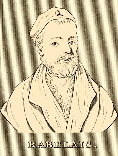 Rabelais, c1483-1553, 1830. tekijältä Unbekannt