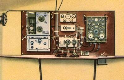 Radiohuone Dornier-lentoveneessä, 1920-luku, 1932. tekijältä Unbekannt