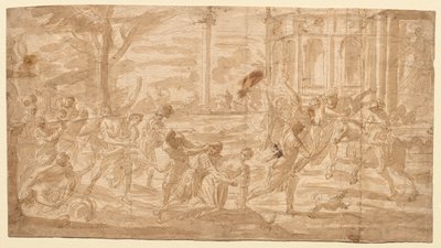 Sabiinien raiskaus, 1700-luku. tekijältä Unbekannt