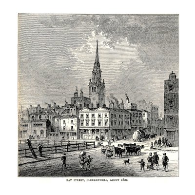 Ray Street, 1820 tekijältä Unbekannt