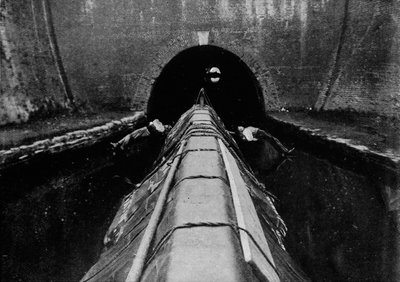 Valmiina aloittamaan kanavaveneen lentäminen, Lontoo, c1890 1903 tekijältä Unbekannt