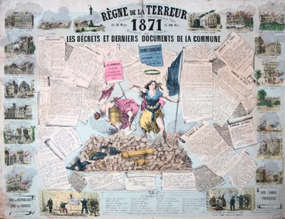 Terrorin valtakunta, Pariisin kommuuni, 1871 tekijältä Unbekannt