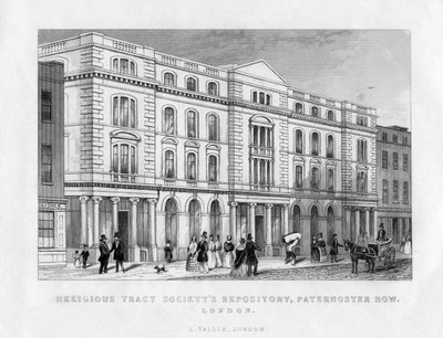 Religious Tract Societys Repository, Paternoster Row, Lontoo, 18th century tekijältä Unbekannt