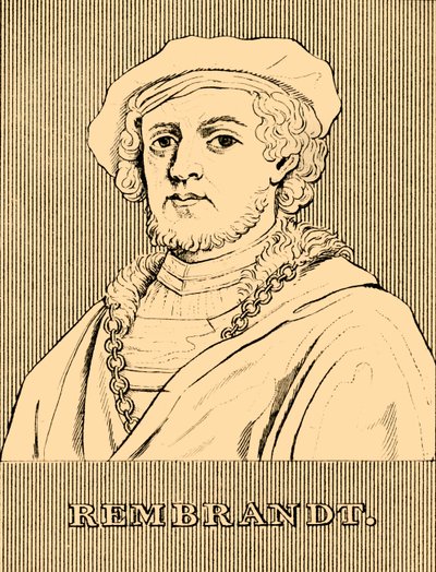 Rembrandt, 1606-1669, 1830. tekijältä Unbekannt
