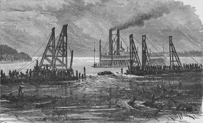 Snags poistaminen ruoppauksella, 1883 tekijältä Unbekannt