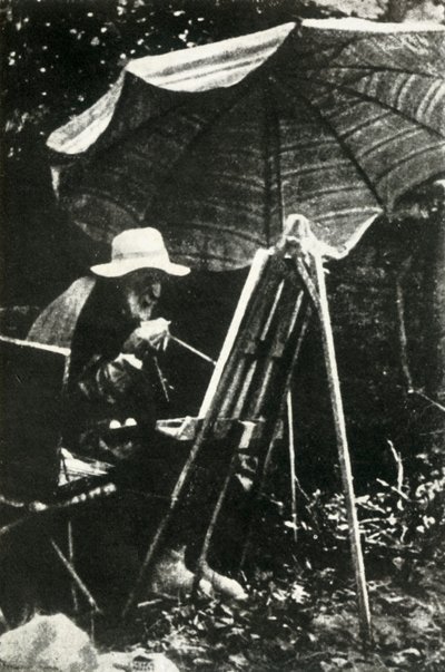 Renoir-maalaus ulkona, 1910-luku, 1947. tekijältä Unbekannt