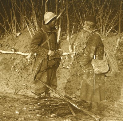 Paluu Verdunista, Pohjois-Ranskasta, c1914-c1918 tekijältä Unbekannt