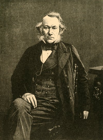 Richard Cobden, brittiläinen valmistaja ja poliitikko, c1863 c1890. tekijältä Unbekannt
