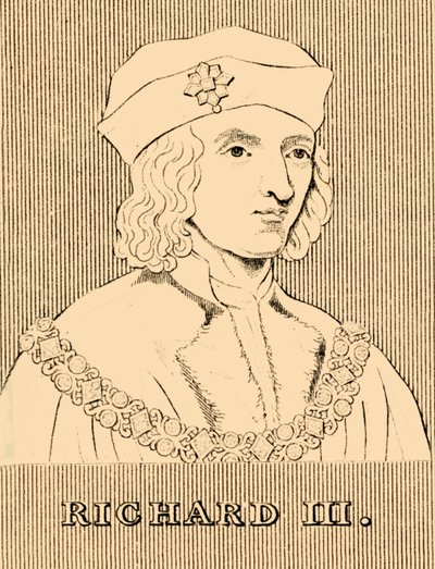 Richard III, 1452-1485, 1830. tekijältä Unbekannt