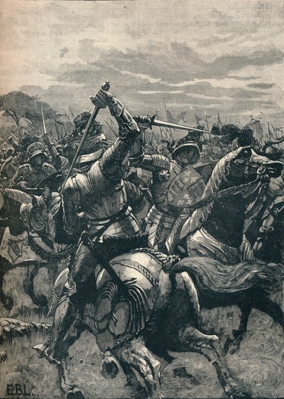Richard III Bosworthin taistelussa, 1485 1905 tekijältä Unbekannt