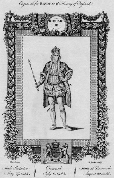 Richard III, 1787 tekijältä Unbekannt