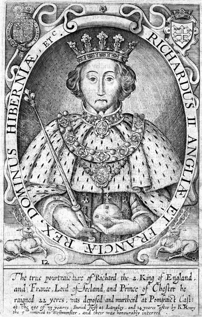 Richard II, Englannin kuningas tekijältä Unbekannt