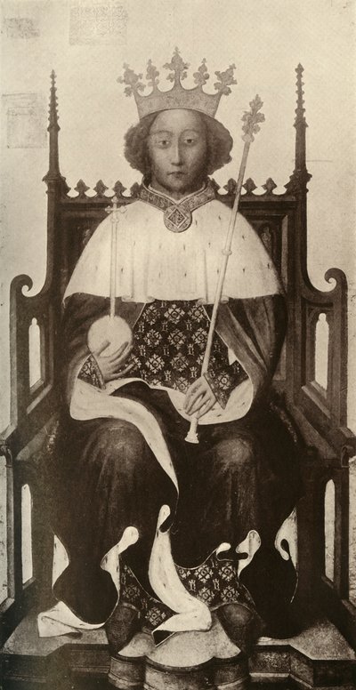 Richard II, 1390, 1909 tekijältä Unbekannt