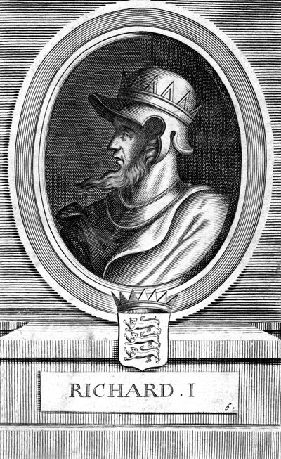 Richard I Englannin kuningas, 1800-luku tekijältä Unbekannt